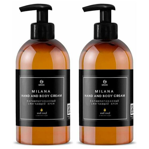 Парфюмированный крем для рук и тела Milana Oud Rood 300 мл по 2 шт