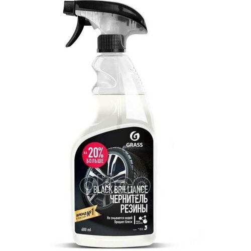 Чернитель Шин Grass Black Brilliance С Полиролем Концентрат 600 Мл GraSS арт. 110399