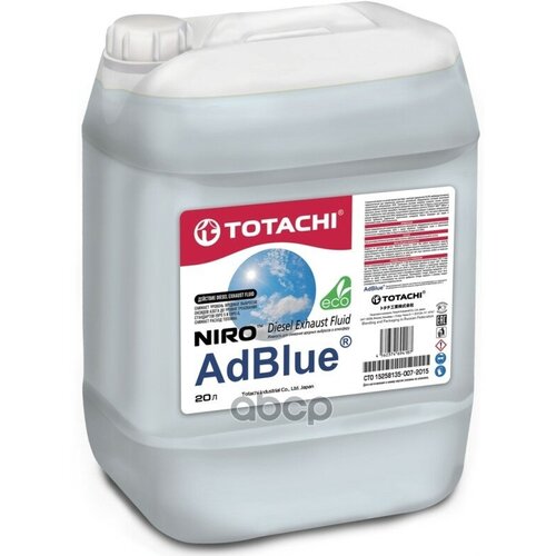 Раствор Мочевины Niro Adblue 20 Кг/20Л TOTACHI арт. 4562374694187