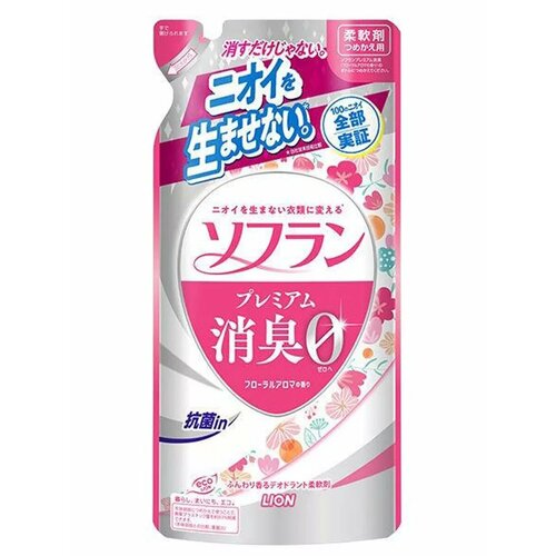 Кондиционер для белья SOFLAN натуральный аромат розы 420 мл