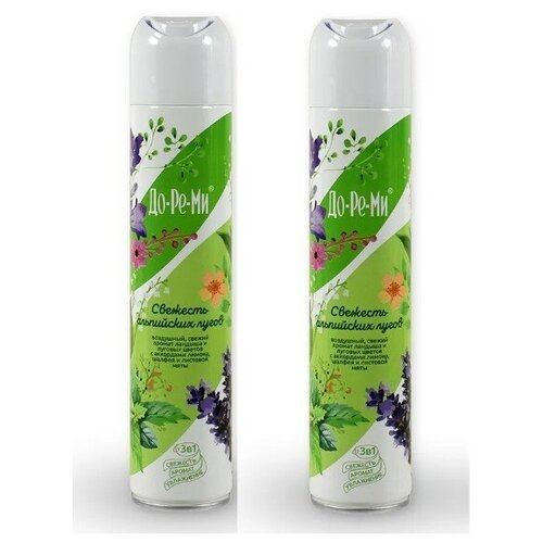 Освежитель воздуха «Свежесть альпийских лугов» (До-Ре-Ми Аква плюс) 350 мл 2 шт