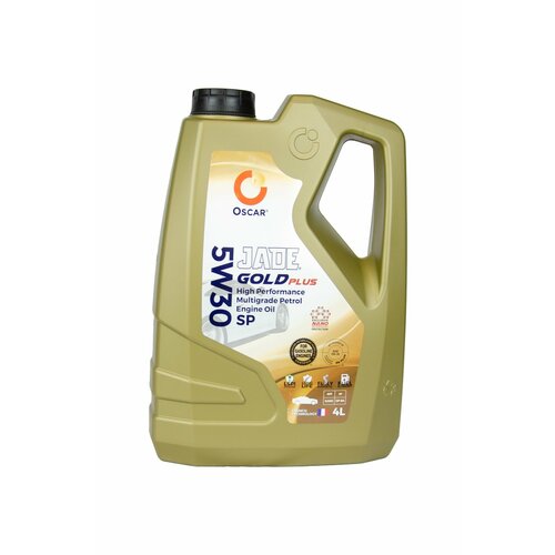 Синтетическое моторное масло Oscar Jade Gold 5W-30, API SP/RC/CF, 4л, 1 шт. арт. 6298013475128