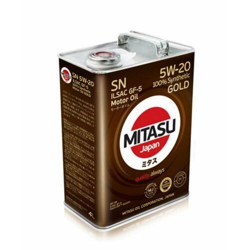 MITASU Масло Моторное Mitasu Gold Sn 5W-20 Синтетическое 4 Л Mj1004