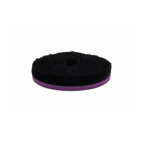 ZviZZer Черный меховой круг (ворс 15 мм) 165/25/165