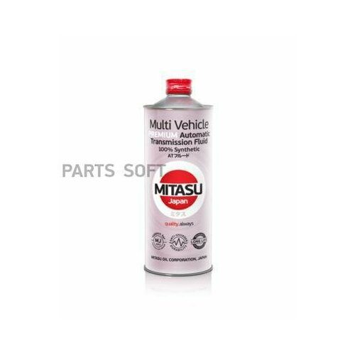 MITASU MJ3281 MITASU 1L PREMIUM MV ATF масо трансмисионное \ DEXRON IIIH LT71141 MOPAR AS68RC MERCON V