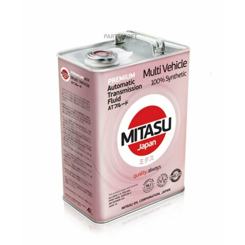 MITASU MJ3284 MITASU 4L PREMIUM MV ATF масло трансмисионное \ DEXRON IIIH LT71141 MOPAR AS68RC MERCON V