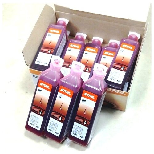 Масло для двухтактных двигателей Stihl Дозированное 10 х 100 г. Полусинтетика.