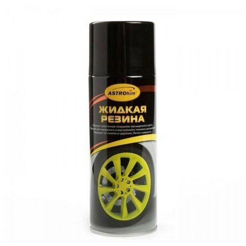 Astrohim Жидкая резина Astrohim черная, аэрозоль, 520 мл, АС - 650