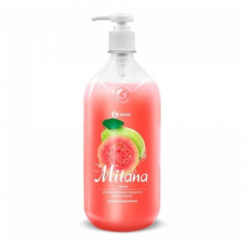 Жидкое крем-мыло Grass Milana "Гуава", 1 л./В упаковке шт: 1