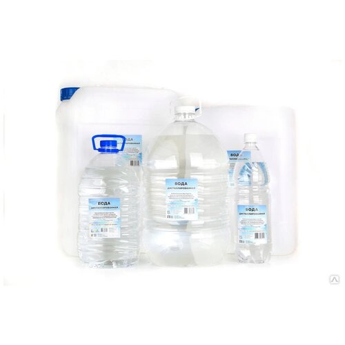 Вода дистиллированная Атлант, 5 л
