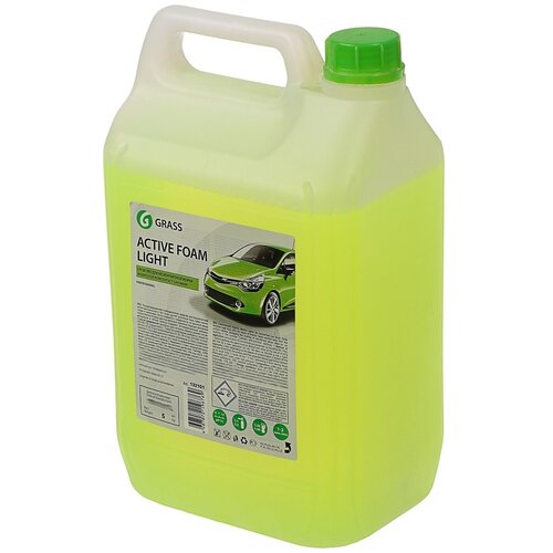 GRASS Активная пена Grass Light с антикоррозионными добавками, для летней мойки, 5 л (1:20 - 1:40)