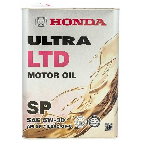 Масло Моторное Honda Ultra Ltd Sp/Gf-6 5W-30 4 Л 08228-99974Hmr HONDA арт. 08228-99974HMR