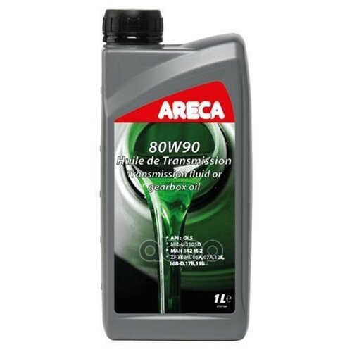 Areca Multi Hd Sae 75w90 80w90 (1l)_масло Трансмиссионное! Минерapi Gl-5, Mil-L-2105 D, Man342 M-2 Areca арт. 150320