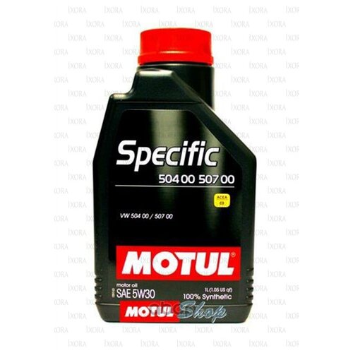 MOTUL Масло Моторное Motul Specific Vw 504.00/507.00 5W-30 C3 Синтетическое 1 Л