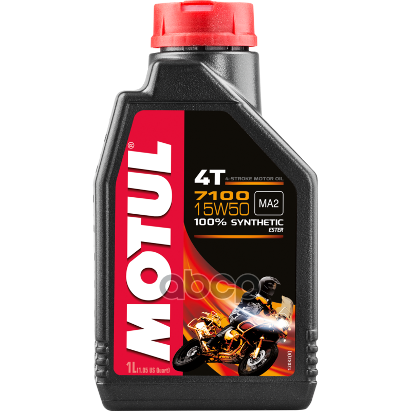Моторное масло Motul синтетическое 7100 4t 15w50 1л