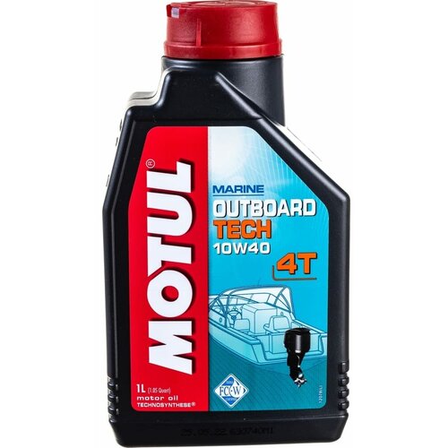 Масло для лодочных моторов MOTUL OUTBOARD TECH 4T 10W40