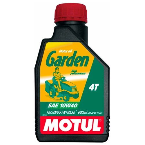 Моторное масло Motul Garden 4T 10W-40, 600 мл