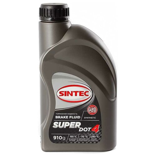 Тормозная жидкость Sintec Super Dot-4, 910 г SINTEC - 2