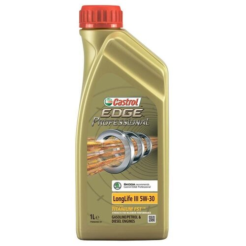 Синтетическое моторное масло Castrol Edge Professional LL III 5W-30 Skoda 1 л, 1 л
