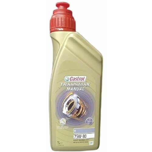 Трансмиссионное масло синтетическое CASTROL TRANSMAX MANUAL V 75W-80 / 1 L 15D975