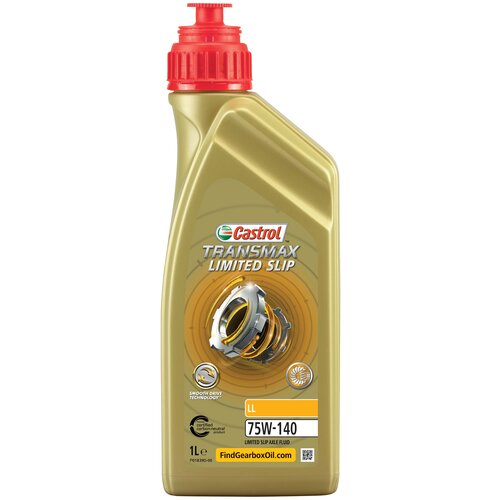 Масло трансмиссионное 75w140 castrol 1л transmax limited slip ll, castrol, 15d998