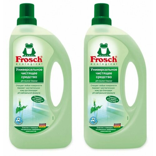 Frosch Универсальное чистящее средство, 1 л, 2 шт