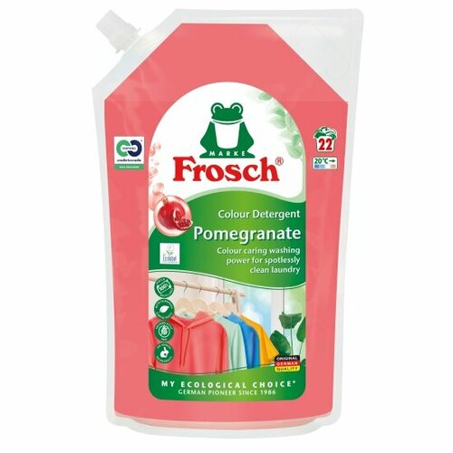 Жидкое средство для стирки Frosch фрош Гранат, 1.5 л, м/у
