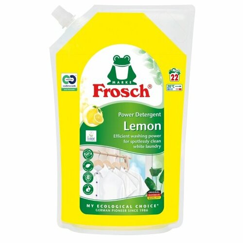 Жидкое средство для стирки Frosch фрош Лимон, 1.5 л, м/у