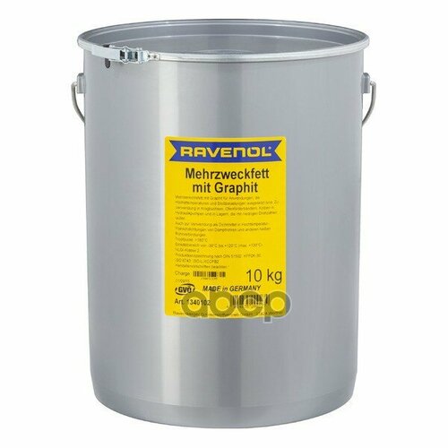 Смазка С Графитом Mehrzweckfett M. Graphit (10Кг) Ravenol арт. 1340102-010-03-000