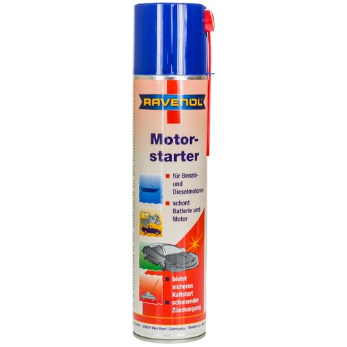 Средство быстрый старт Ravenol motorstarter-spray (0 4) Ravenol 4014835300521