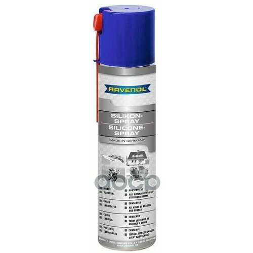 RAVENOL 4014835300552 Силиконовый очиститель смазка RAVENOL Silikon-Spray (0,4л)