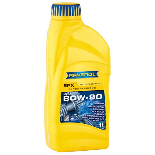 Ravenol Масло Трансмиссионное Минеральное Hypoid Epx Getriebe-Oel 80w-90 1л Gl-5 Ravenol арт. 4014835734715