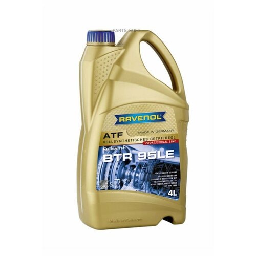 Масло трансмиссионное RAVENOL 4л ATF BTR 95LE 4014835743595