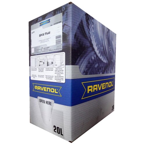 Трансмиссионное масло RAVENOL ATF SP-IV Fluid (20л) ecobox