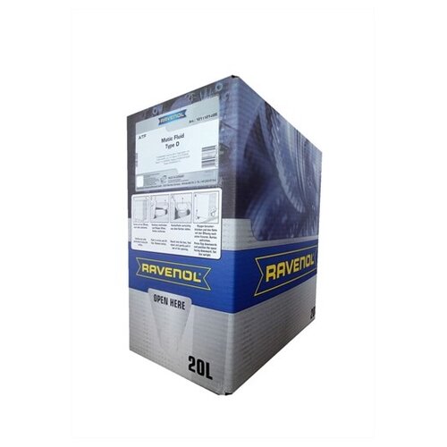 Трансмиссионное масло RAVENOL ATF Matic Fluid Type D (20л) ecobox