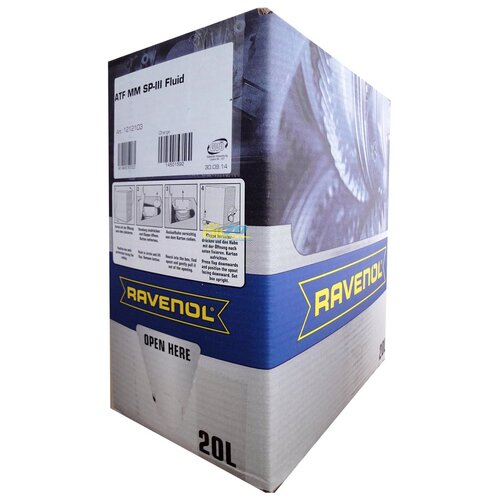 RAVENOL 4014835787322 Масло трансмиссионное RAVENOL ATF MM SP-III Fluid (20л) ecobox