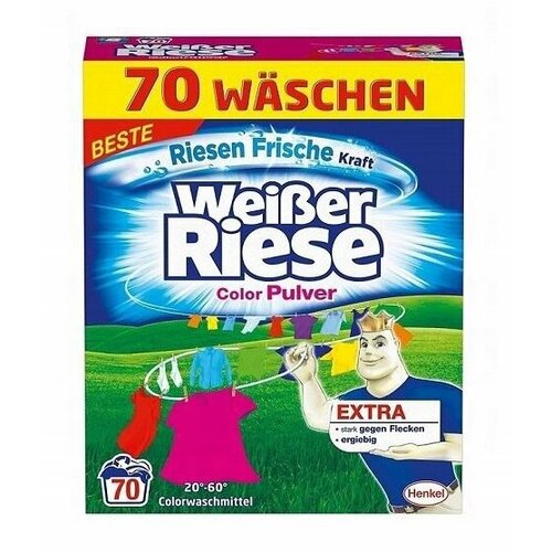 Порошок для цветного белья Henkel Weiber Riese Color на 70 стирок 3850 г