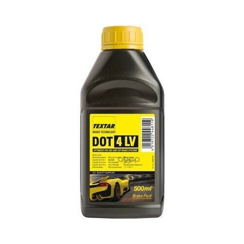 Жидкость Тормозная Textar Brake Fluid Dot4 0,5 Л 95006100 Textar арт. 95006100