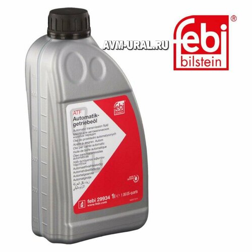FEBI 29934 Масло АКПП FEBI 29934 АКПП AISIN-WARNER (красная) 1L/ ATF 3309 / Type T-IV/Honda/ Mazda/ Mitsubishi