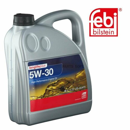 FEBI 32947 масо моторное FEBI 5W30 LLPLUS 5L (ACEA A3/B4-04/C3/MB 229.51/VW 504.00/507.00/BMW LONGLIFE-04)