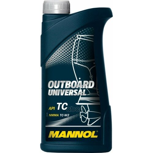 MANNOL Масло Моторное Для Водной Техники Mannol 1Л Минерал Outboard Universal 2T (1:50)