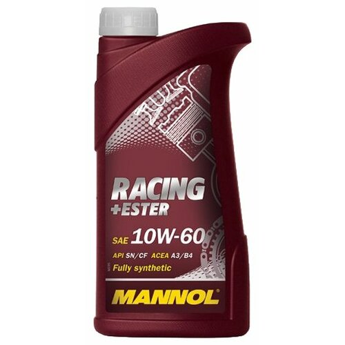Моторное масло Mannol 7902 Racing+Ester 10W-60, 10л, 790210