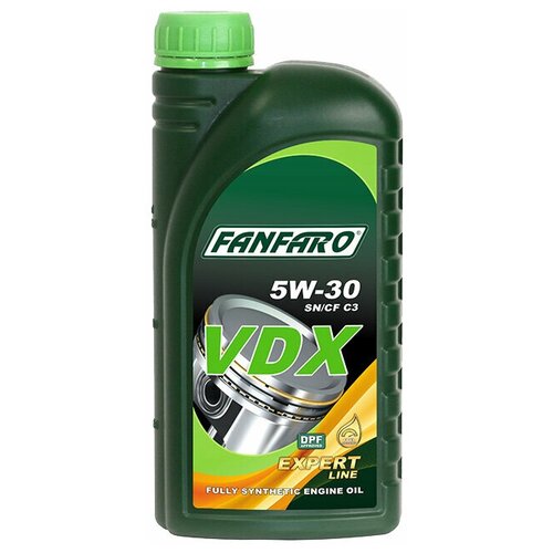Масло моторное 5w30 син. Fanfaro VDX 5л