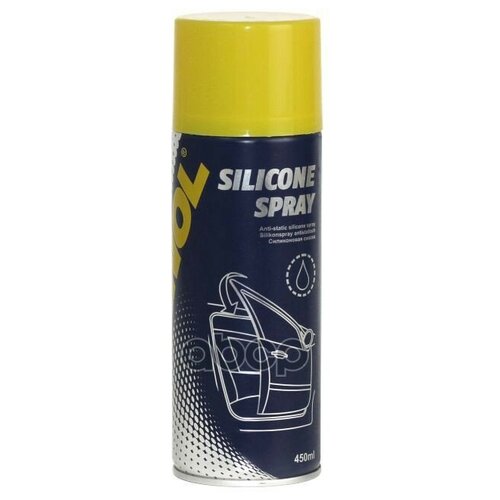 Смазка Силиконовая Mannol 0,2л Silicone Spray (Водоотталкивающая) MANNOL арт. 2451