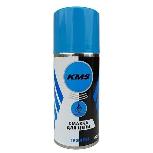 Смазка для цепи "KMS" с тефлоном, для сухих погодных условий, аэрозоль баллон 170 мл. 3311009