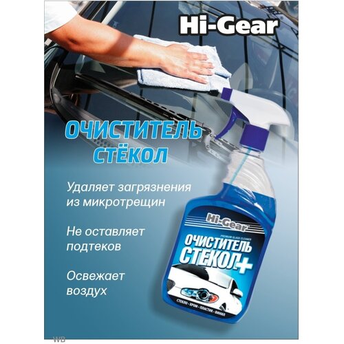 HG5685 Hi-Gear Очиститель стекол (946ml)