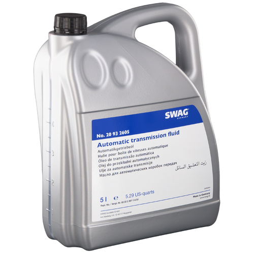 Масло Акпп 5l Atf Красное (Спец Dextron Vi) 20932605 Swag арт. 20932605