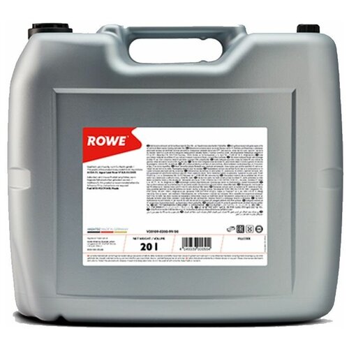 Масло Rowe трансмиссионное 80/90 Hightec TopGear API GL-4 минеральное 20 л ROWE 25001-0200-99 | цена за 1 шт