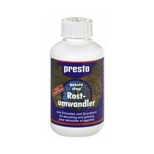 PRESTO 603079 Грунт-преобразователь ржавчины 100мл