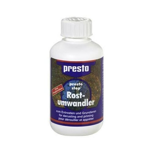 PRESTO 603086 Грунт-преобразователь ржавчины 250мл